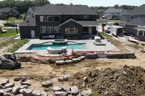 Boulder Retaining Walls